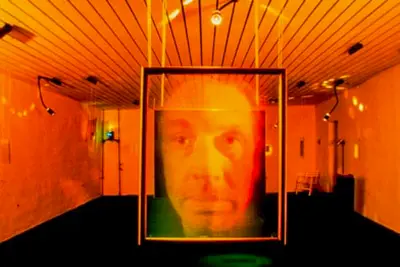 Hologramm im ehemaligen Museum Lauk, Pullheim