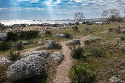 On the coastal path between Svaneke and Snogebæk