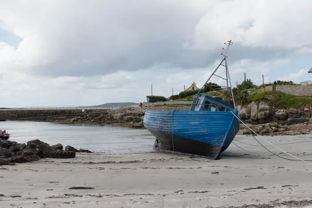 Boat on the beach