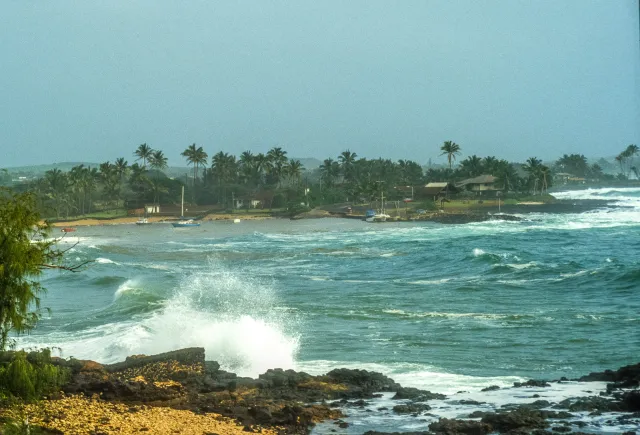 Die Küste von Kauai