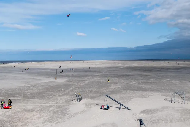 The beach at St. Peter-Ording