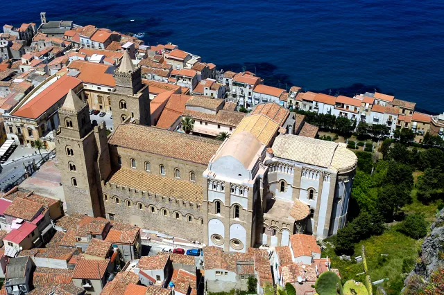 Cefalu from the mountain