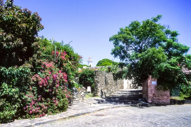 In the old town of Colonia del Sacramento