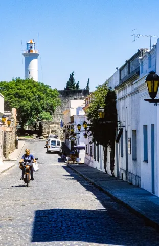 In the old town of Colonia del Sacramento