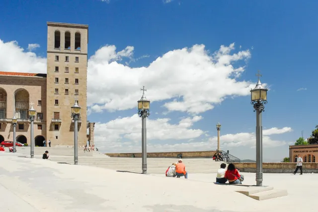 Im Benediktinerkloster Santa Maria de Montserrat