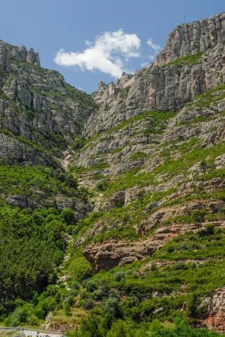 Benedictine monastery Santa Maria de Montserrat