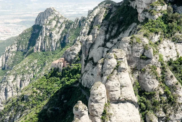 Beim Benediktinerklosters Santa Maria de Montserrat