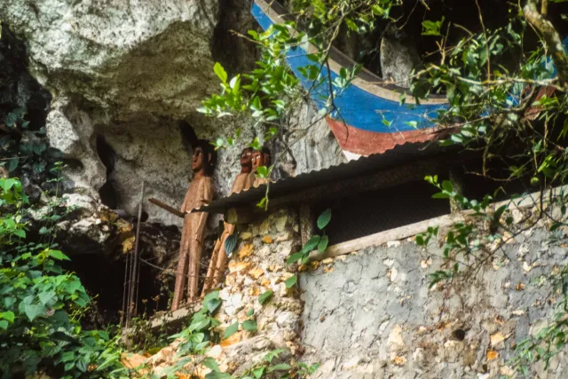 Tau-Taus, grave figures, in the Tanah Toraja highlands on Sulawesi