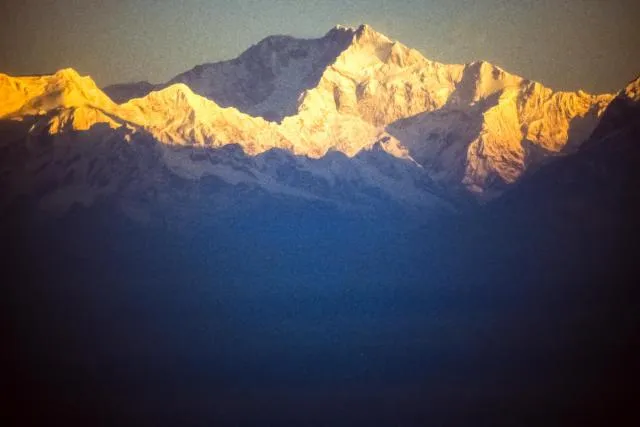 Kanchenjunga beim Sonnenaufgang