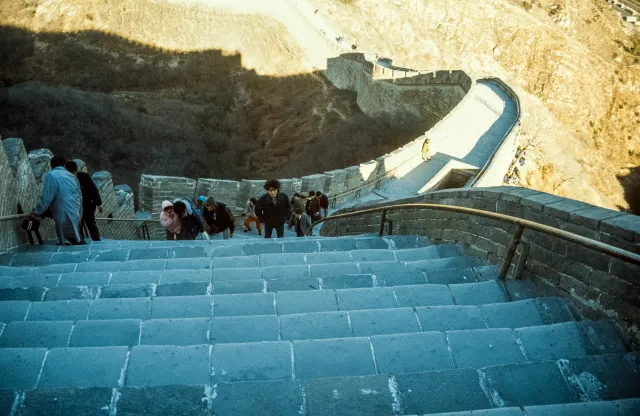 Auf der Chinesischen Mauer