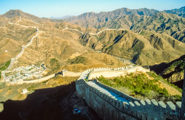 Die Chinesische Mauer im Norden Chinas