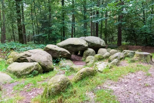 The megalithic tomb in the Kunkenvenne, also known as the Thuine megalithic tomb, Sprockhoff no. 874