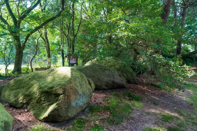 Large cairn at the Hünensteine near Werlte