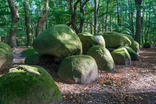 Volbers Hünensteine auch Hüven-Nord genannt mit der Sprockhoff-Nr. 842