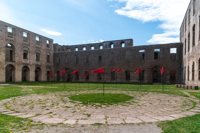 Ruine des Schlosses von Borgholm