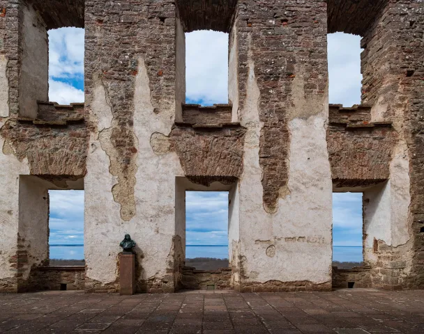 Ruine des Schlosses von Borgholm