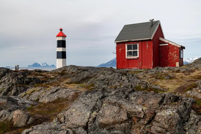 Leuchtturm auf dem Sørklubben