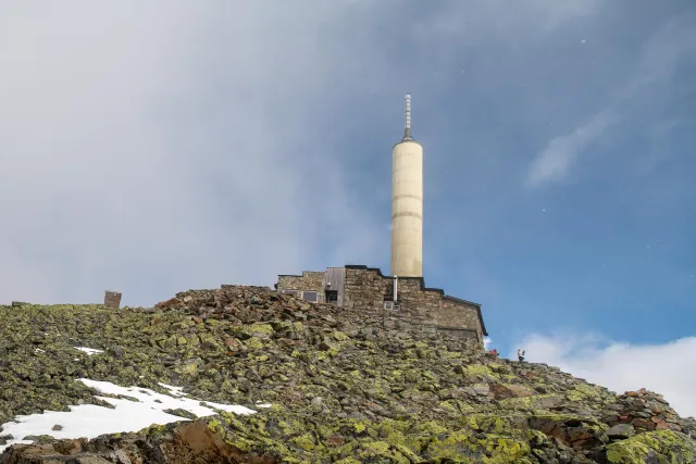 Aussichten und Gebäude auf dem Gaustatoppen