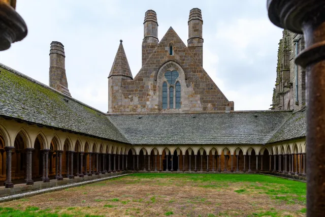 Innenansichten von Mont Saint Michel