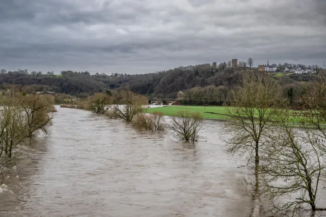 Hochwasser der Sieg